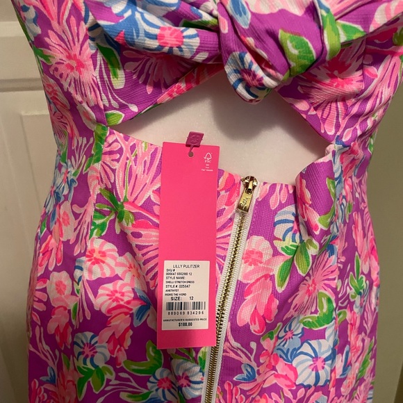 nwt lilly pulitzer womens Shelli dress size 12 and 14 - Picture 3 of 4